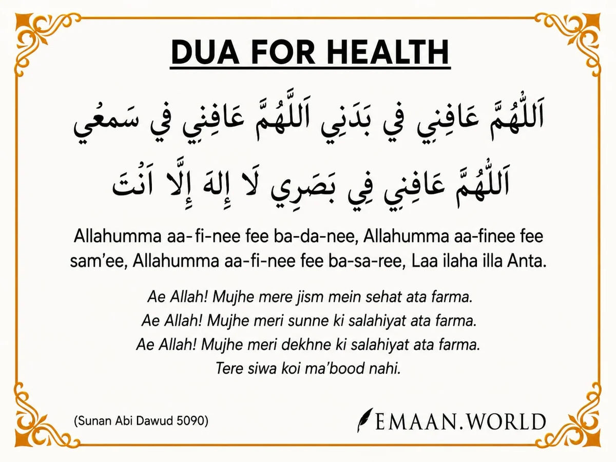 Essential Dua Cards – 13 Daily Duas for Everyday Life