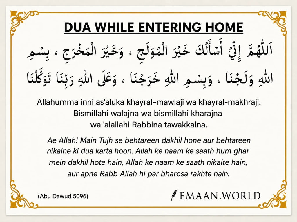 Essential Dua Cards – 13 Daily Duas for Everyday Life