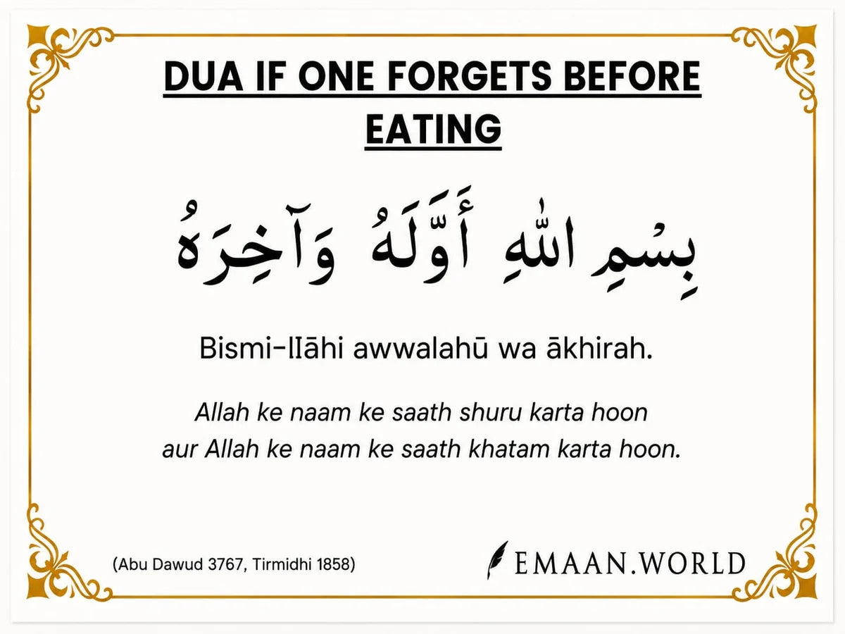 Essential Dua Cards – 13 Daily Duas for Everyday Life