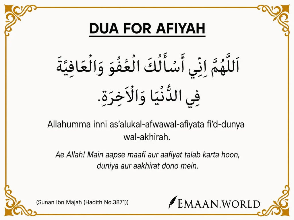 Essential Dua Cards – 13 Daily Duas for Everyday Life