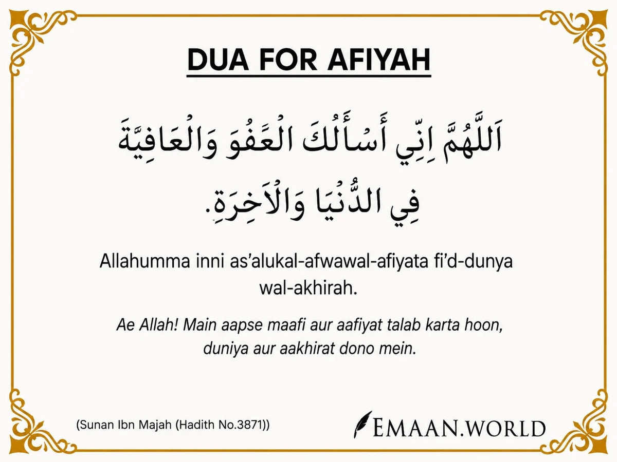 Essential Dua Cards – 13 Daily Duas for Everyday Life